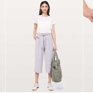 LuluLemon Noir Crop Pant Grey 2